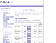 Tablet Screenshot of elens.com